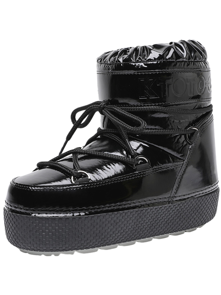 Trendige Moon Boots – Wasserdichte Winterstiefel mit Plateau