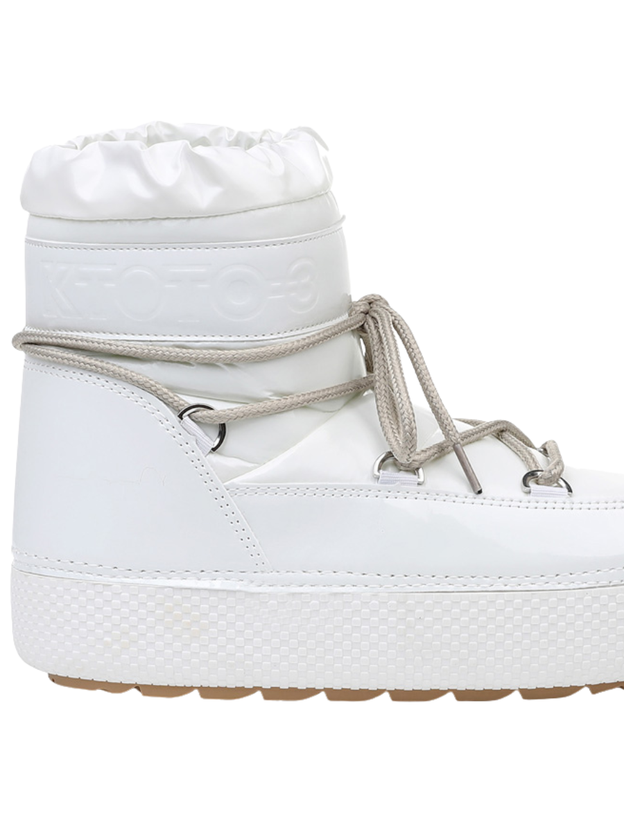 Trendige Moon Boots – Wasserdichte Winterstiefel mit Plateau
