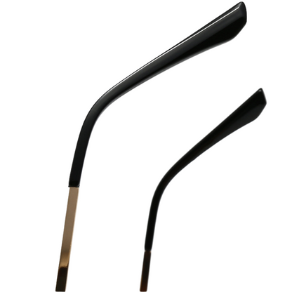 Rechteckige Sonnenbrille mit filigranem Metallgestell