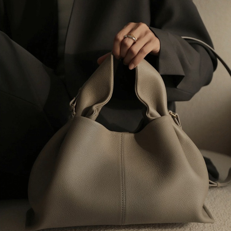 Vielseitige Ledertasche – Tote, Schulter- & Crossbody-Bag