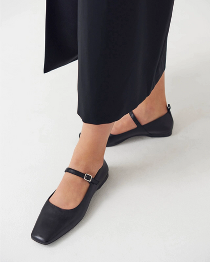 Mary Janes in Leder