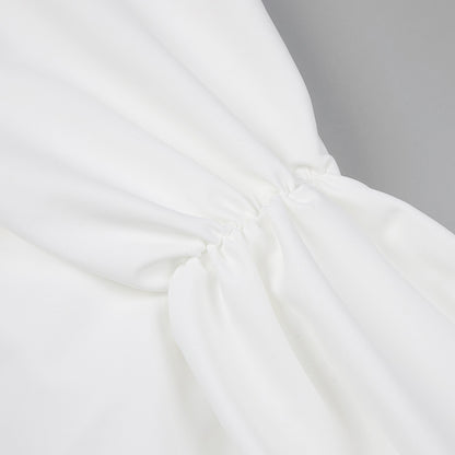 Elegantes Off-Shoulder Maxikleid mit langen Ärmeln