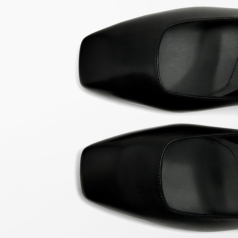 Mary Janes in Leder