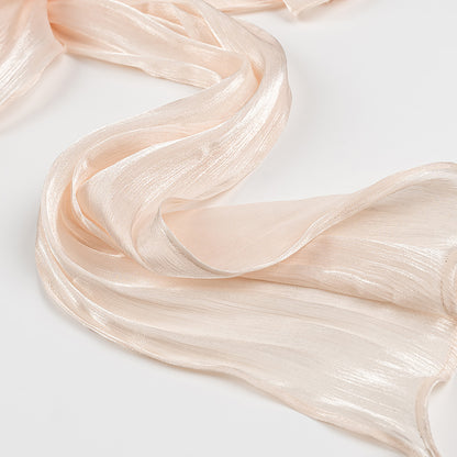 Zweiteiler plissiertes Puffärmel Minikleid